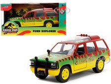 Ford Explorer Jurassic Park 30th Anniversary 132 Diecast Model Car Jada 31956 Ford Explorer Jurassic Park 30th Anniversary 132 Diecast Model Car Jada 31956