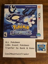 Pokemon Alpha Sapphire Loaded with All 721 + 120+ Legit Events - World Edition