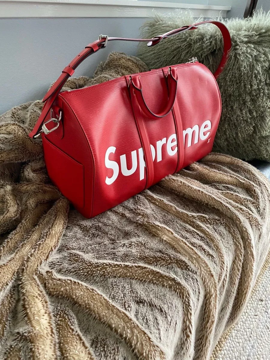 Buy Supreme Duffle Bag 'Red' - SS19B7 RED