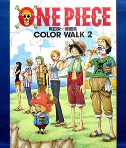 Japanese Anime Japan Eiichiro Oda Art Book Collectibles One Piece Color Walk 1 Japanese Anime Collectibles