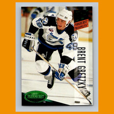 Brent Gretzky Rookie #248 1993 Parkhurst Emerald Ice Tampa Bay Lightning Hockey