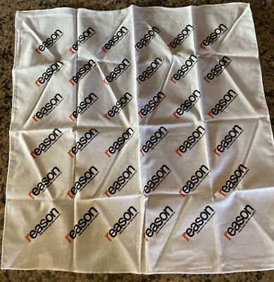 Cotton BANDANA Handkerchief  REASON MAGAZINE Libertarian Free Minds Free Markets