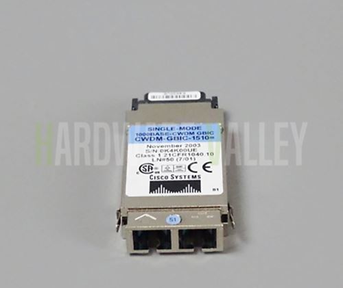 Cisco CWDM-GBIC-1510 1000BASE-CWDM 1510 nm GBIC - Bild 1 von 1