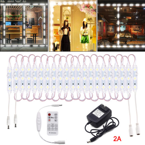 10-80ft 5730 SMD 3 LED Module Light Waterproof Storefront Advertising Sign Lamp - Picture 19 of 22