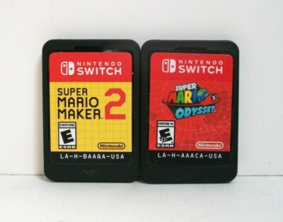 Nintendo Switch Super Mario Party & Super Mario Maker 2 Nintendo Switch Neon Console with Super Mario Maker 2 Game