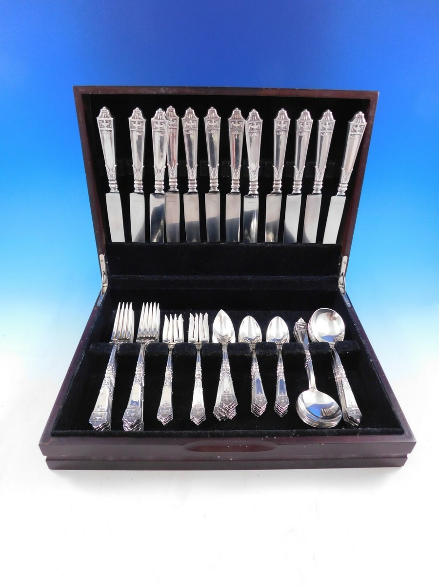Lansdowne by Gorham Sterling Silver Flatware Set for 12 Service 72