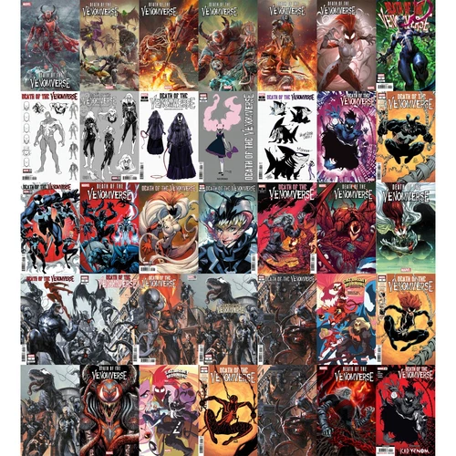 Death of Venomverse (2023) 1 2 3 4 5 Variants | Marvel | FULL RUN / COVER SELECT