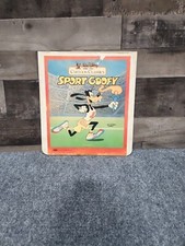 Walt Disney Sport Goofy Cartoon Classic RCA SelectaVision CED Videodisc Laser