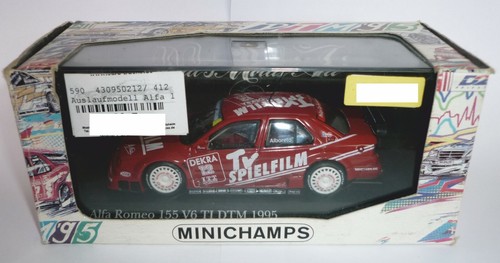 Minichamps 430950212 Alfa Romeo V6 TI DTM ´95 TV Spielfilm Michele Alboreto 1:43 - Picture 5 of 5