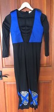 1 Ninja warrior Halloween costume size MEDIUM 8-10 years old - gently used once