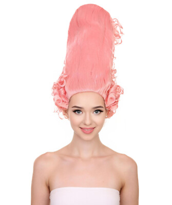 Rokoko Royalty, historische Ära 17. 18. Jahrhundert Perücke, mehrere Farben inkl. PINK