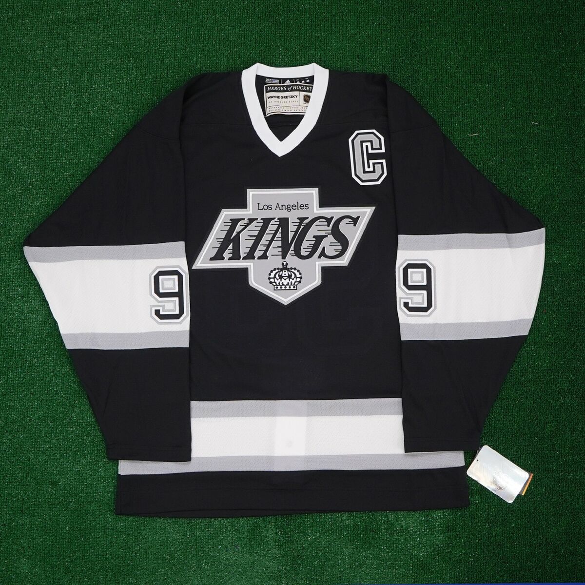 wayne gretzky white kings jersey