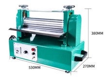 Electric Heat Edge Creaser Machine Double Head Leather Machine 150/300/500mm