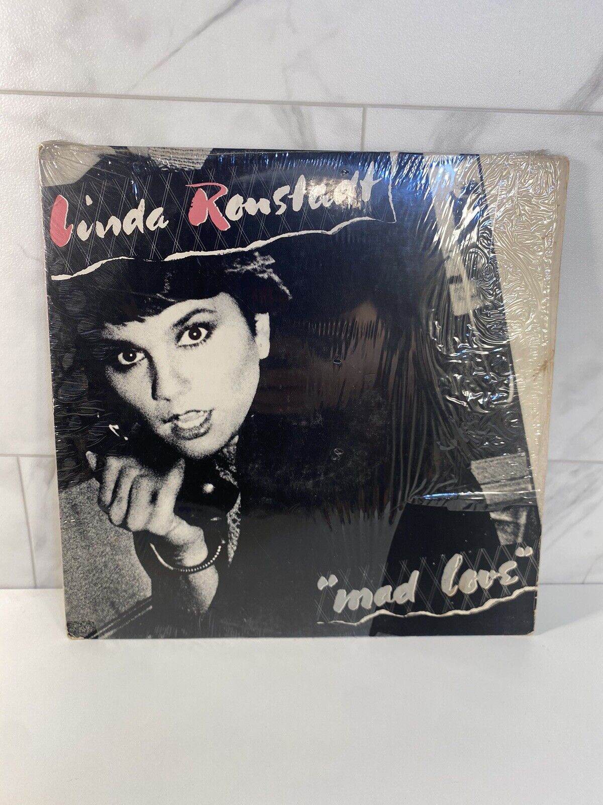Linda Ronstadt ‎"Mad Love" 1980 5E-510 12" LP Vinyl Record Rock Album Good