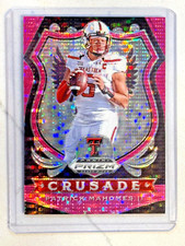 2020 Panini Prizm Draft Picks PATRICK MAHOMES II Crusade Pink Pulsar #80 Chiefs