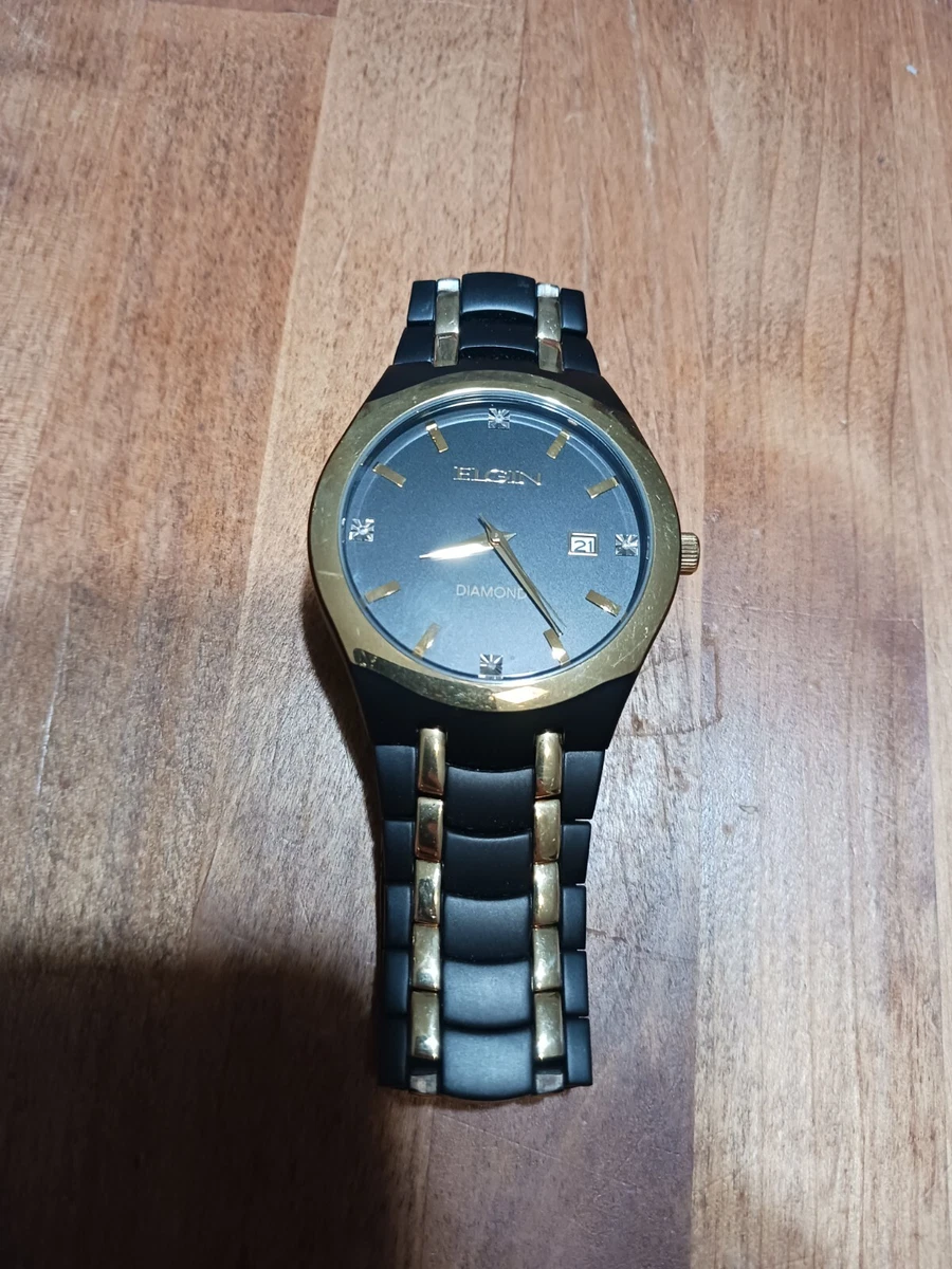 Elgin top watch diamond