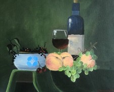 Bild auf Leinwand 50×40cm , Stillleben, mit Acrylfarben