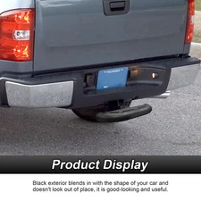 Universal 2" Receiver Tow Hitch Step for Trailer Truck Rear Bumper Guard Steel