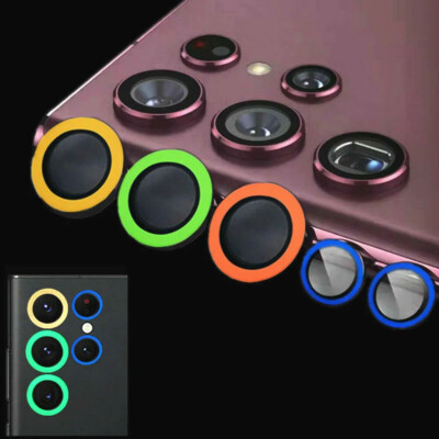 Protector Pantalla Templado para Lente de Camara Luminous Ring Samsung S24 S25