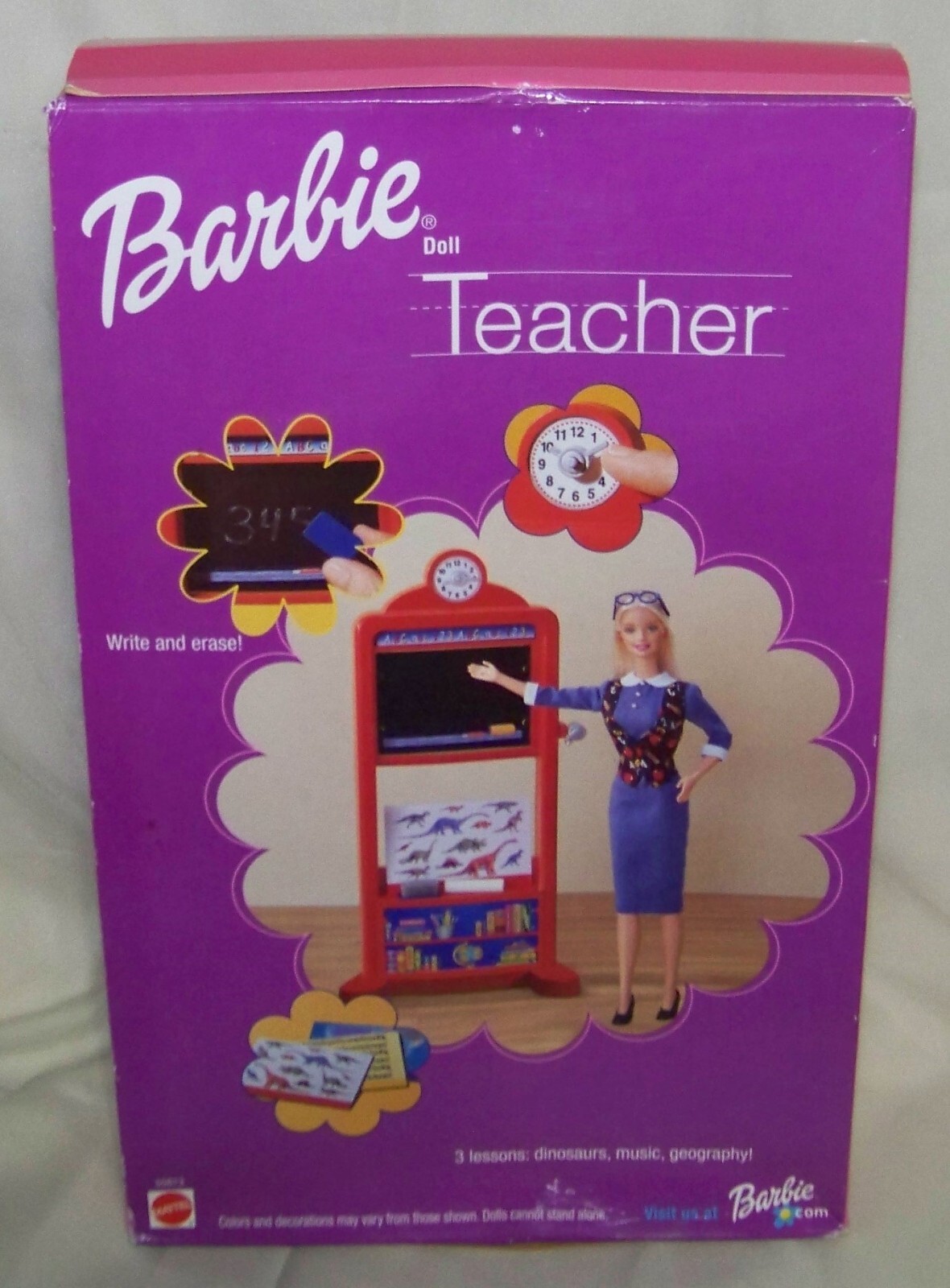 Barbie Teacher Doll 2000 Model 50613 NRFB Great Condition Girl