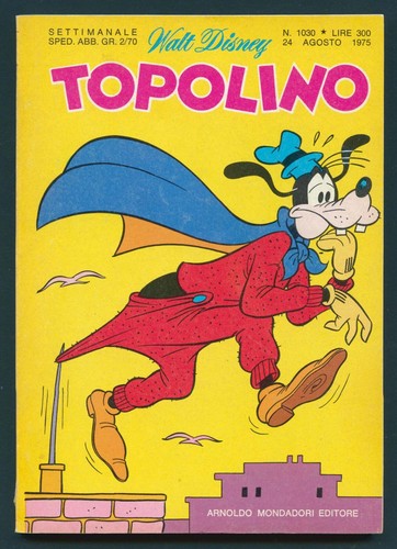 Mickey Mouse 1030 Paperinik und der Dollar aus einer Million Mondadori 1975 Top 65