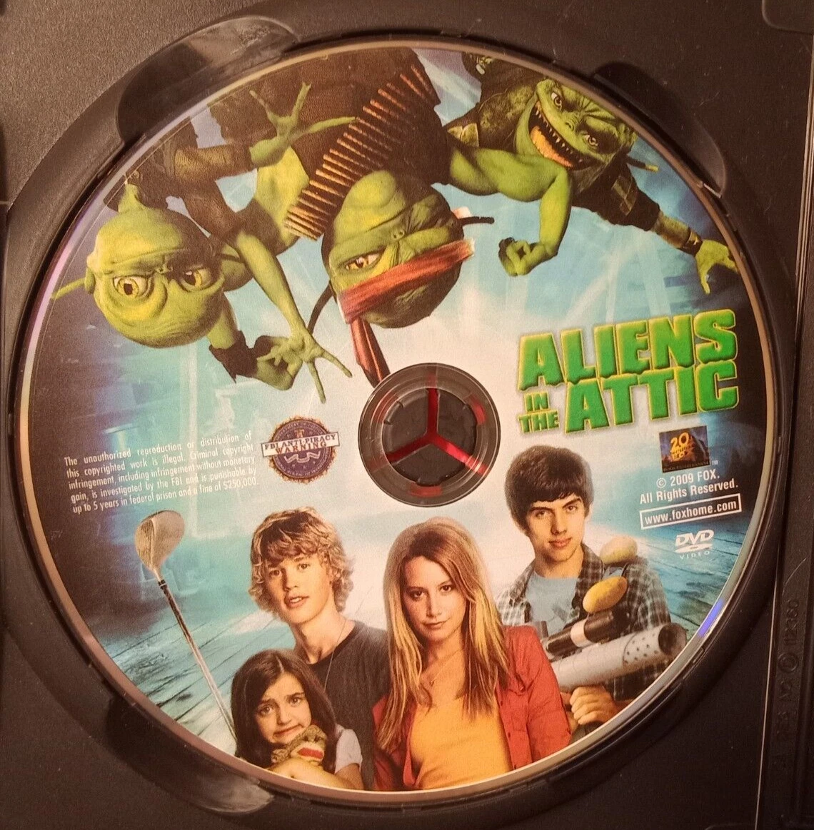 The Aliens In The Attic DVD disc only eBay