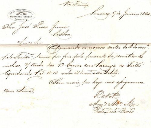 GB CORREO DE DESTINO SG.84 Cubierta EXCELENTE *40* MARCA DE CONTABILIDAD Lisboa 1863 2.5 - Imagen 7 de 12