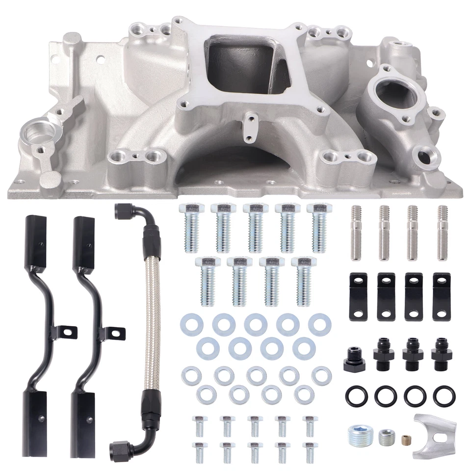 For Chevy G30 GMC Truck EFI Single Plane Fuel Injection Intake Manifold 300260 Foto 2 de 4