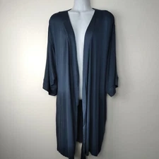 NWT Ambrielle Sleepwear Robe Women's Small Warren Blue Loungewear