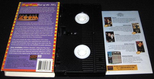 ZOOM: Best of the 70's - WGBH Boston (VHS, 1998) Rare OOP, Zoomers - Picture 2 of 4
