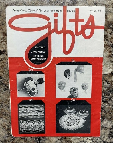 American Thread Co. Star Gift Book No 150 "Gifts" Pattern Booklet - Picture 2 of 3
