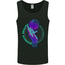 Dissolve Reality Mental Awareness Mens Vest Tank Top