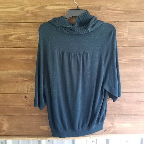 Maglione girocollo Ann Taylor Loft verde taglia M manica corta - Foto 6 di 6