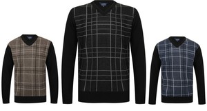 diamond pattern golf jumpers