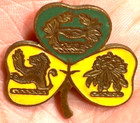 WWII 38th Military Police Company DI Unit Crest Pin by Meyer — photo 1