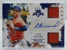 JOSE ALTUVE 2016 DIAMOND KINGS DUAL GAME USED PATCH AUTOGRAPH! #03/10! SSP!