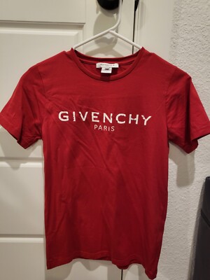 GIVENCHY ロゴプリント Tシャツ レッド　12+ レディース キッズ Givenchy Kids logo-print Cotton T-shirt | Red | FARFETCH