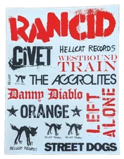 Hellcat Records Sticker Sheet