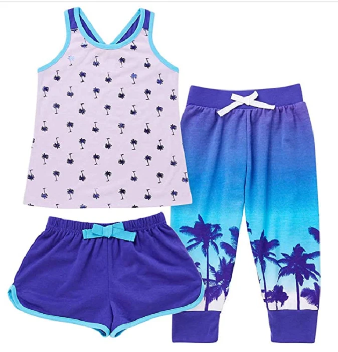 Juego de pijama de 3 piezas Saint Eve para niñas y niños, Foto 3 de 4