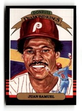 1985 Donruss - Diamond Kings #23 Juan Samuel