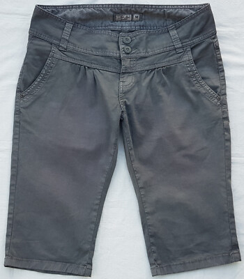 kurze Stretch-Hose Bermuda Gr. M / 38 Shorts grau The Fresh Made Brand