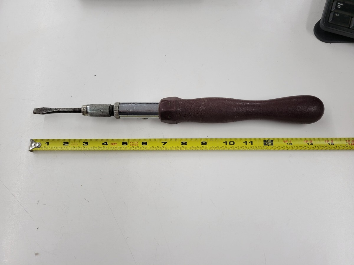Vintage Craftsman 9-3103 Spiral Ratcheting Type Screwdriver