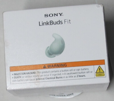 Sony LinkBuds Fit True Wireless Noise Canceling Earbuds, Sage Green