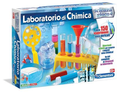 CLEMENTONI SCIENZA E GIOCO LABORATORIO DI CHIMICA OLTRE 150