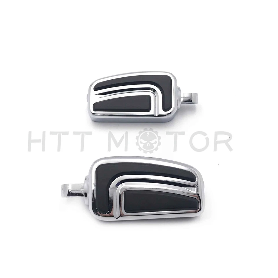 Clavijas de pie cromadas AirFlow para Harley Sportster 1200 Iron Street 500 CVO 1984-2017 Foto 3 de 4