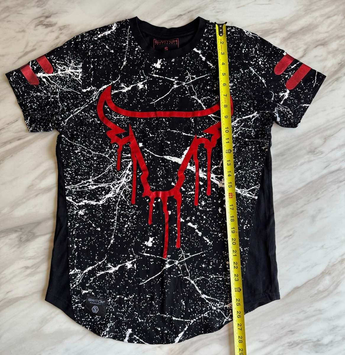 Switch Remarkable Chicago Bulls Spray Paint Splatter Basketball