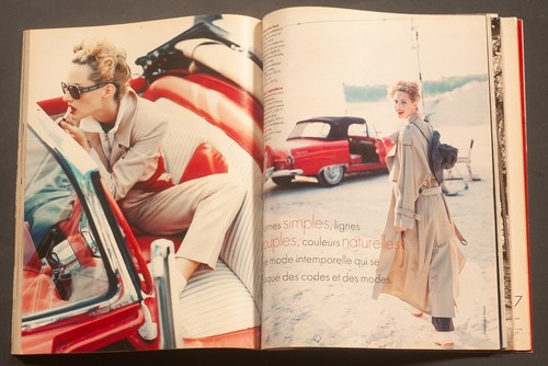 'ELLE' FRENCH VINTAGE MAGAZINE AUTUMNFASHION ISSUE PHOEBE COVER 4 SEPTEMBER 1995 - Picture 3 of 5
