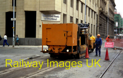 Foto - Manchester: Railgrinding in Arbeit um 1991