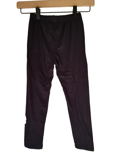 Girl's Black Princess Leggings/ Jeggings NWOT Size 6 years #50 - Picture 4 of 5
