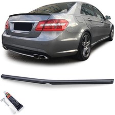 Sport Heckspoiler Lippe Schwarz Glanz mit ABE für Mercedes E W212 Limo 09-16 Sport Heckspoiler Lippe Schwarz Glanz mit ABE für Mercedes E W212 Limo 09-16